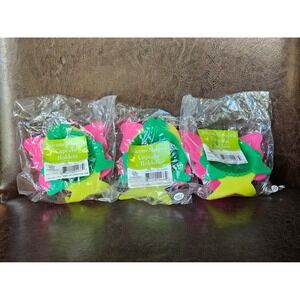 Silicone Shaped Cupcake Holders 3 Sets of 6 Butterfly Fish Frog NIP 18ct Baking